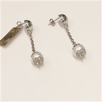 Orecchini Vidali Gioielli Donna in Argento Perla ORAR-38-34 - ORAR-38-34